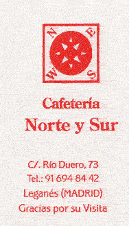 Cafetería Norte y Sur