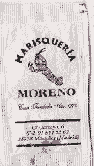 Marisquería Moreno