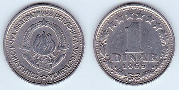 Yugoslavia 1 Dinar