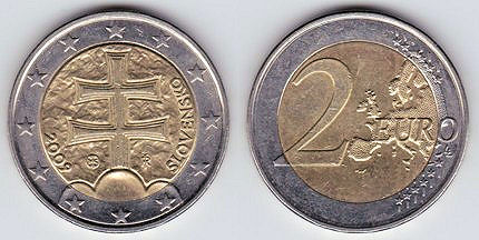 Eslovaquia 2 Euros