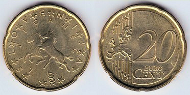 Eslovenia 20 Cent