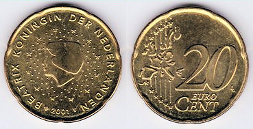 Holanda 20 Cent
