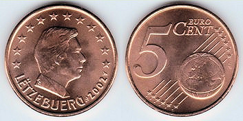 Luxemburgo 5 cent