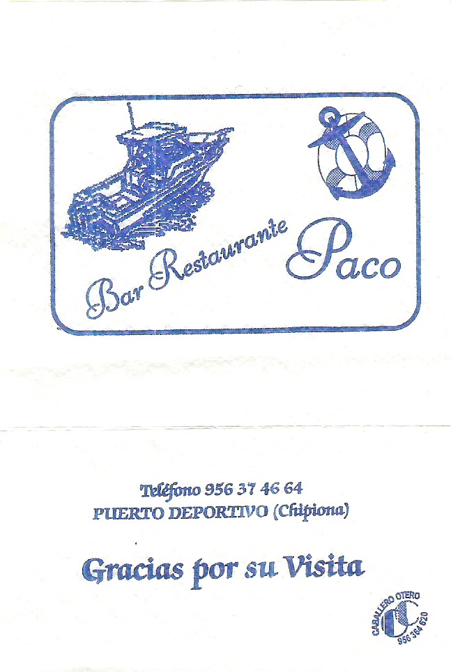 Bar Restaurante Paco