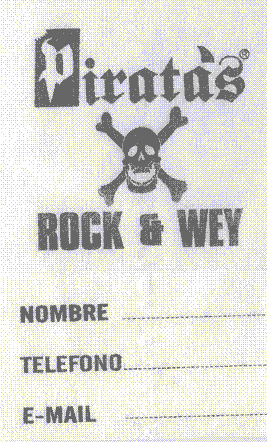 Piratas Rock and wey