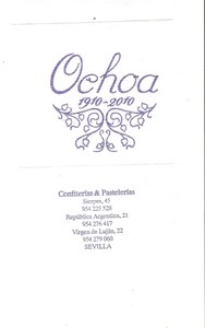 Ochoa 1910-2010