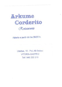 Arkume Corderito