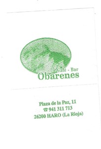 Café bar Obarenes