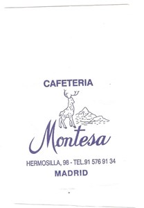 Cafetería Montesa