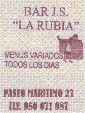 Bar J.S. La Rubia