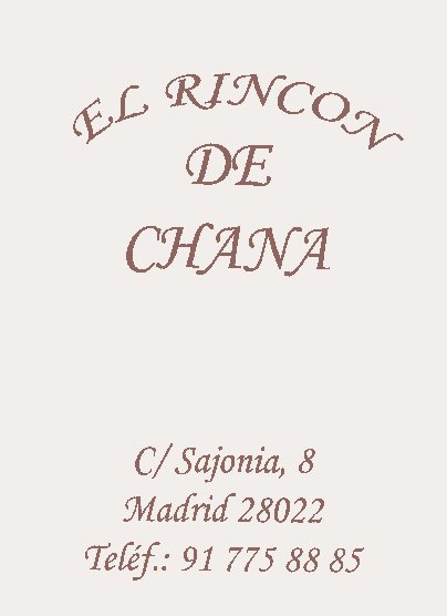 El Rincón de Chana