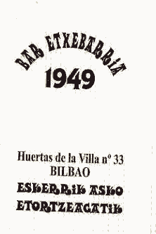 ETXEBARRIA 1949