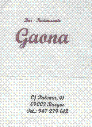 Bar Restaurante Gaona