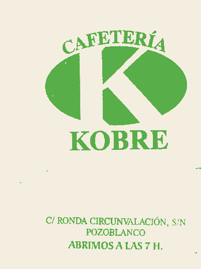 Cafetería kobre