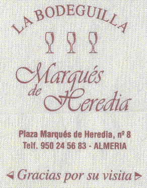 La BOdeguilla Marqués de Heredia
