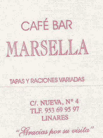 Café bar Marsella