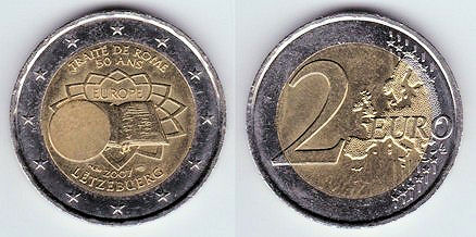 Luxemburgo 2 Euro