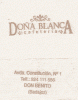 Doña Blanca cafetería