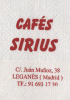 Cafés Sirius