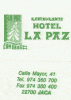 Restaurante hotel la Paz